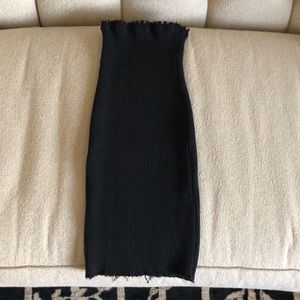 Black Mini Tube Dress XS